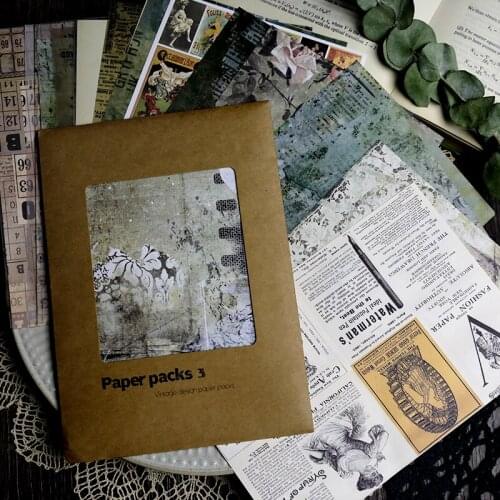 KSCRAFT Vintage Design Paper Packs for Scrapbooking DIY Projects/Photo Album/Card Making Crafts