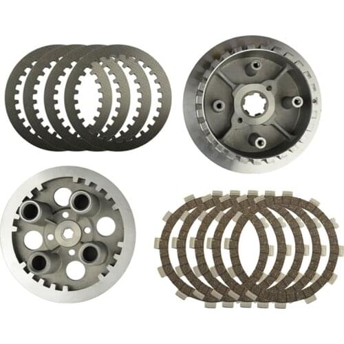 Motorcycle Engine Parts Clutch Drum Assy & Clutch Friction Plates & Steel Plates Kit For YAMAHA XV250 XV 250