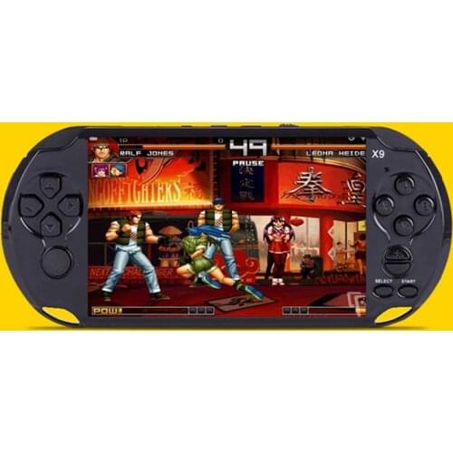 Hot Selling 5 inch Handheld Gamepad Children puzzle Game Console Quad Core IPS Screen Tablet PC 8GB RAM With camera MP4 / 5