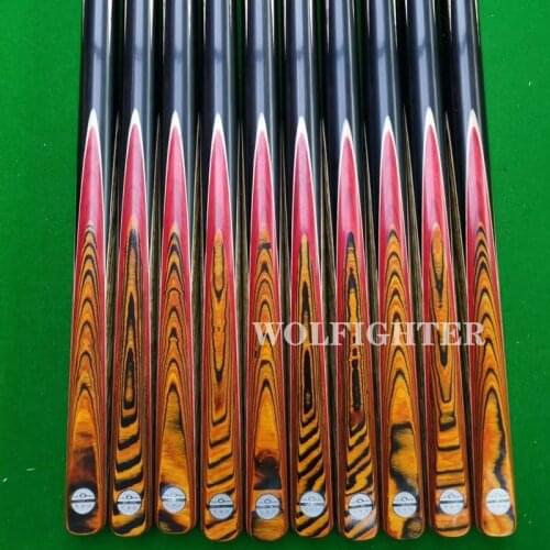 O'MIN NEW ARRIVAL One Piece Snooker Cue Stick 10mm Tip with Snooker Cues Case Set China LinglongYue