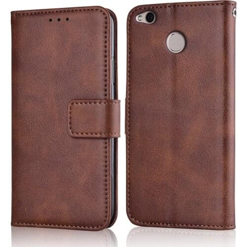 Flip Leather Wallet Case for On Xiaomi Redmi 4X Case Redmi4X Case Silicone Back Cover for Redmi 4 X Case