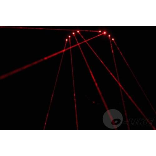 DJ Club Disco Red laser gloves w/4*200mW Red laser modules//Single hand