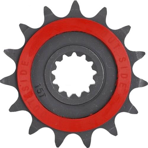 Motorcycle Small Sprocket 15 Teeth Pinion Smooth Tooth Shape For Benelli TRK 502 502C BJ300 TNT300 BN302 BJ500 BJ600 TNT600