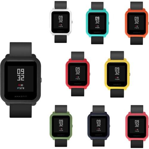 Soft Silicone Full Case Cover For Huami Amazfit Bip Youth Watch Silicone Full Case Cover