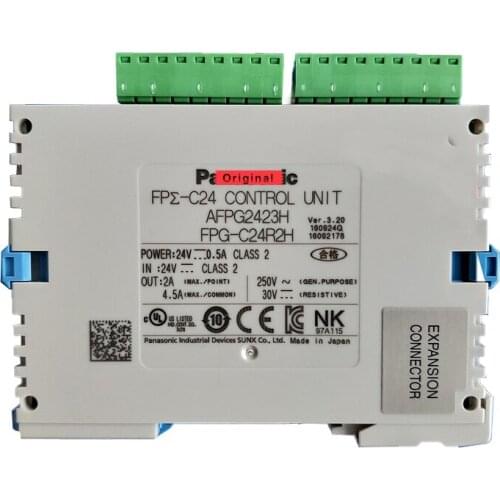 New Original AFPG2423H 16 DC Input Points 8 Relay Output PointsFP Control Unit