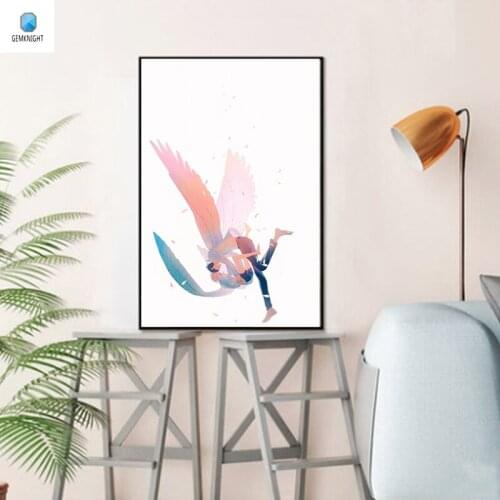 Modern painting diy oil painting Angels and Demons digital paint by numbers home decor gift for friends