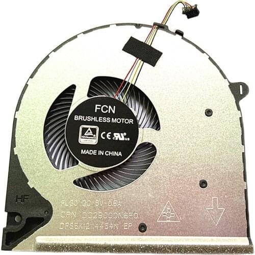 New Laptop CPU Cooling Cooler Fan for HP 15-DU DW 15s-du0002TX Fan Notebook FAN DC28000N6F0 DFS5K12114464N L52034-001