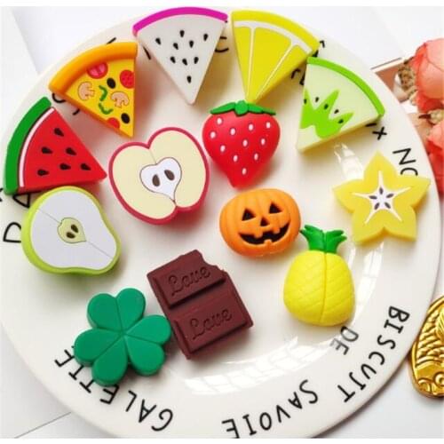 1Pcs Cute Fruits Foods Cable Protector Cord Wire Cartoon Protection Mini Silicone Cover Charging Cable Winder For Charger Cable