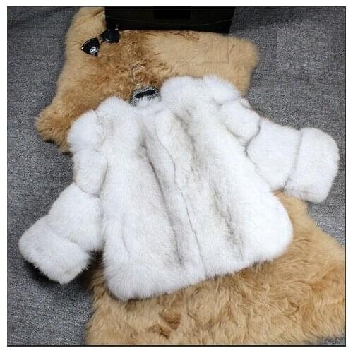 Natural Fox Fur Coat Women full pelt fox Fur Jacket winter fur overcoats Free shipping customized big size H842