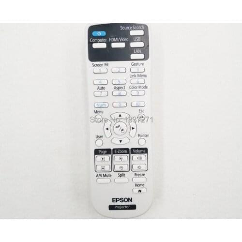 90%new original remote control 217702300 for epson PowerLite L400U L500W L510U/L610 L610U L610W L615U projectors