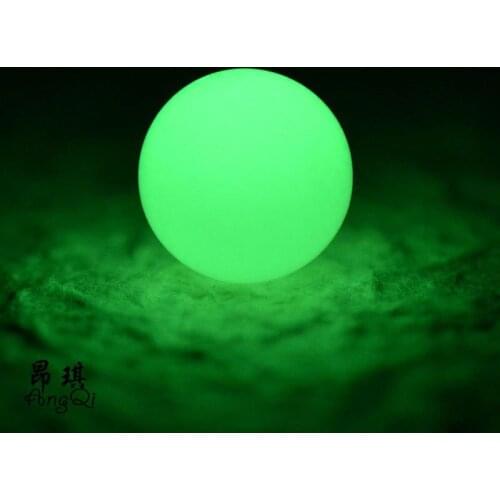 AngQi New Luminous Stone Round Loose Beads Light Glowing Beads 4 6 8 10 12mm Pick Size For Jewelry Making Bracelets And Necklace