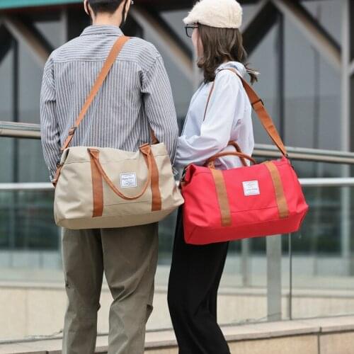 New Sale Travel Bag Large Capacity Men Hand Luggage Travel Duffle Bags Weekend Bags Women Multifunctional Travel Bags 2021