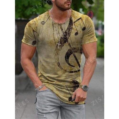 Gi.Amagi Mens Summer T-shirts