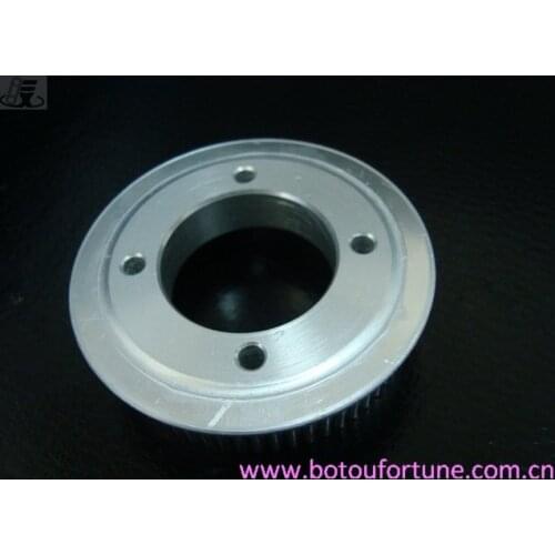 GT8M Aluminum Timing Belt Pulley with double flanges