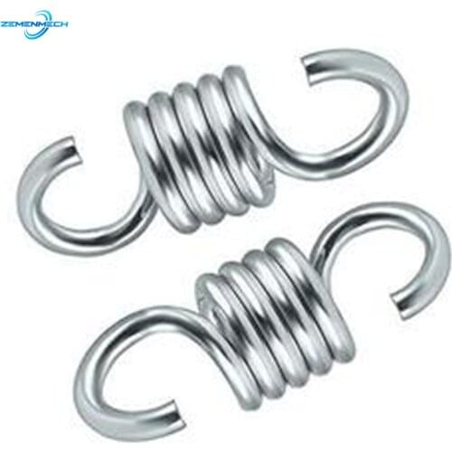 2PCS Sturdy Steel Extension Spring Hanging Porch Suspension Hooks Garden Swing 700LB Weight Capacity Hammock Fitting Hang Seat