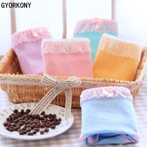 Hot sale Candy Color KIDS Panties High Quality Lovely Cute Girl Underwear Panties Cotton Briefs 5pcs/lot A-SQ-A812-5P