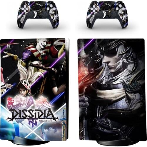 Final Fantasy PS5 Digital Edition Skin Sticker for Playstation 5 Console & 2 Controllers Decal Vinyl Protective Skins Style 2