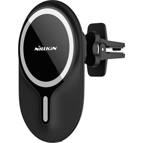 Nillkin Wireless Charging Car Magnetic Wireless Charger + car adapter 3 usb ports car holder For iphone X 8 8 plus For Samsung