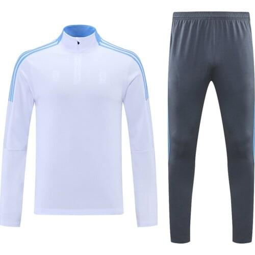 New Design Of Team Training Clothes Zipper Suit Football Jacket Personalized Jersey Fashion Sportswear Sweatsuit