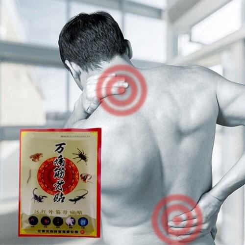 Cheapest Muscle Joint Pain Relief Patch 32Pcs Spider venom Analgesic Plasters for cervical Lumbar spine Rheumatoid arthritis tre