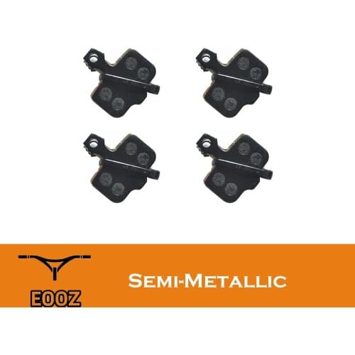 EOOZ 4 pairs Semi - Metallic bicycle DISC BRAKE PADS FOR Avid Elixir R/CR/CR-MAG/E1/3/5/7/9 Sram X0 XX DB1/3/5. Dualtron Thunder