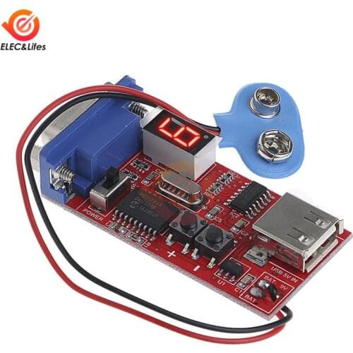 LED Digital VGA Signal Generator LCD Tester 15 Different Signals Output VGA/XGA RGBHV USB Battery Dual Power Supply DC 9V Module