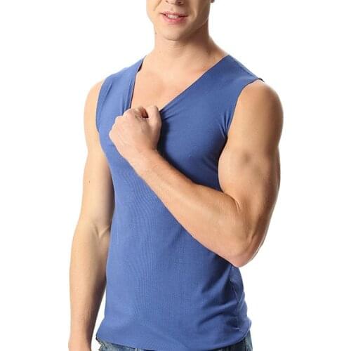 Summer men vest 5XL 6XL 7XL Plus size Bust 140 cm large size men underwear