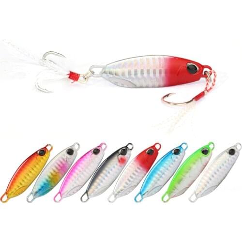 1pcs Metal Cast Jig Spoon Slow Shaking Jigbait 10g/15g/20g/30g Casting Jigging Fish Sea Bass Artificial Fishing Lure Tackle
