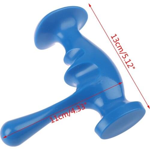 1PC Handheld Deep Tissue Trigger Point Reflexology Body Home SPA Self Massager Tool For Blood Circulation Hot Sale