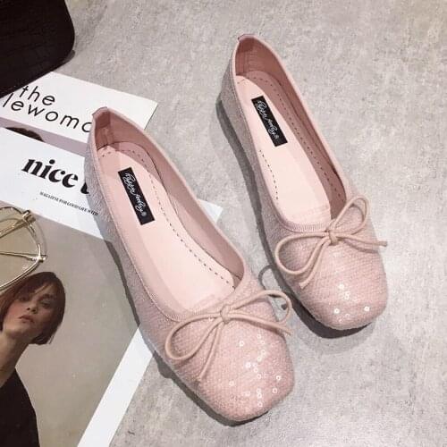 2020 Fashion Women Leather Flat Casual Shoes ladies solid sneakers shoes round toe sewing women Flats casual shoes W33-51