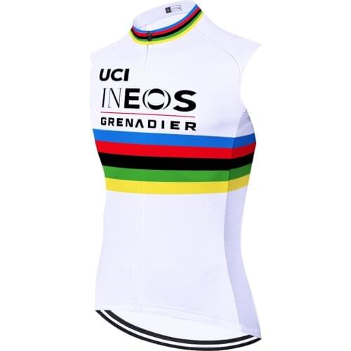 2020 pro team ineos cycling jersey breathable summer sleeveless MTB Ropa Ciclismo for men maillot quick dry bike jersey