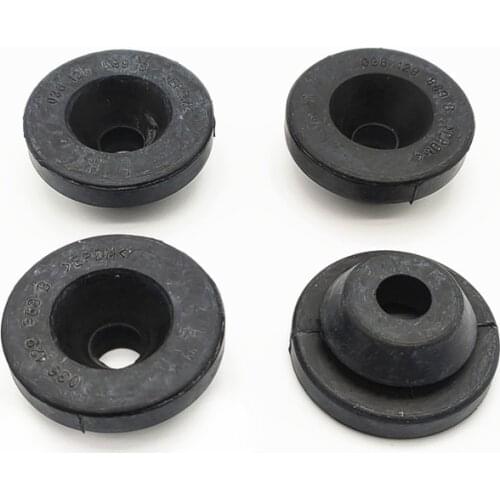 4pcs Air Filter Buffer Rubber Cover Mount For Beetle 2002-2016 Golf Passat Polo Bora For A3 A6 2005-2011 For Skoda 036129689B