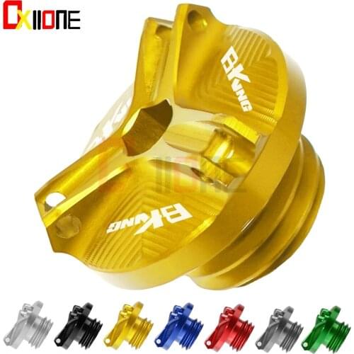 Aluminum Motorcycle Accessories Engine Oil Cup Plug Sump Nut Cup Plug cap cover Engine For Suzuki B-KING Bking B king 2007-2010
