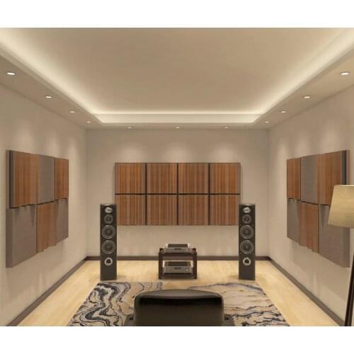 CH-006 CLOUD package HIFI listening room audio-visual room diffuser sound-absorbing board complete acoustic design plan