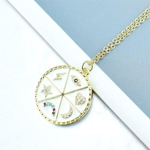 DIY Enamel Charms Supplies Heart Round Shape Greek Evil Eye Charms for Jewelry Making Bracelets Necklace Earrings Handmade