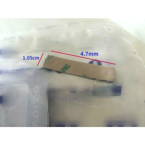 Car Steering Wheel Label Logo Blue Badge Metal Sticker 31467395 For Volvo S60 S80 V40 V60 XC60 XC90 4.7*1.05CM