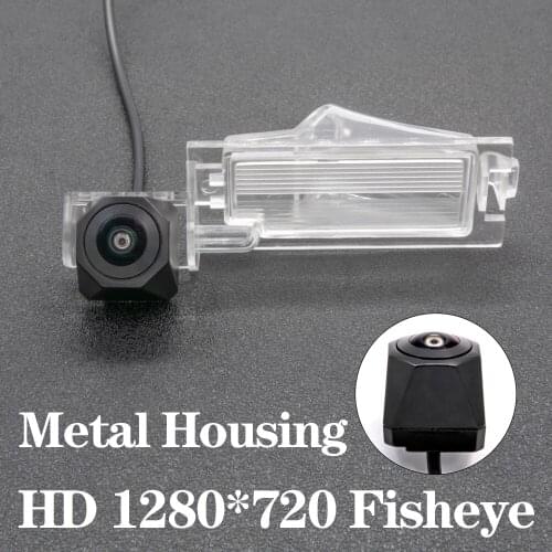 HD 1280*720 Fisheye Metal Housing Car Reversing Rear View Camera For Dodge Caliber SXT 5D Dodge Grand Caravan/Ram C/V Tradesman