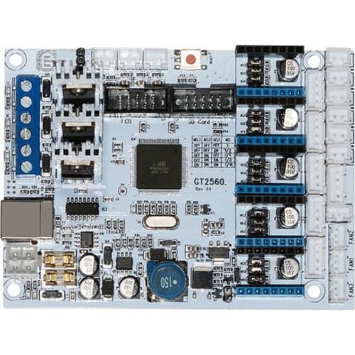 3D Printer Motherboard Kit GT2560 Controller Board DRV8825 Driver LCD 2004 NK-Shopping