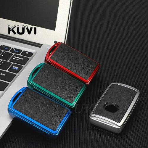 Leather TPU Auto Car Styling Key Case For Mazda 3 Alexa CX4 CX5 CX8 2019 2020 Car Holder Shell Remote Cover keychain
