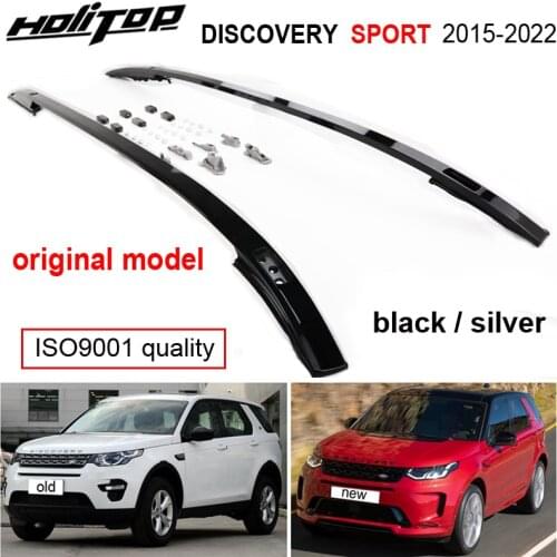 New arrival for LR Discovery sport 2015-2019 OE style roof rail/roof rack bar,silver or black,two choices,free shipping to Asia