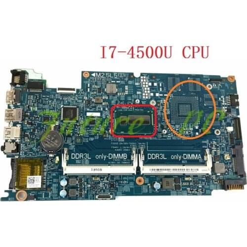 JOUTNDLN FOR Dell Inspiron 15 7537 Laptop Motherboard 12311-1 KWC14 C8YDH 0C8YDH CN-0C8YDH W/ I7-4500U CPU Tested