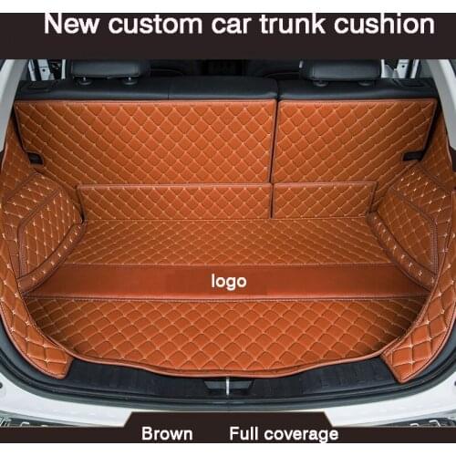 New custom car trunk cushion for Ford mondeo Focus Fiesta Edge Explorer Taurus S-MAX waterproof car accessories
