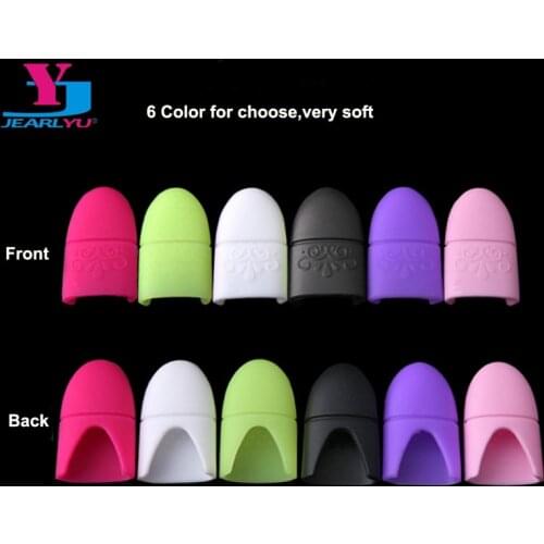 New 10pcs UV Gel Polish Remover Wrap Silicone Plastic Soak Off Cap Clip Manicure Cleaning Varnish Nail Art Tool Reuseable Finger