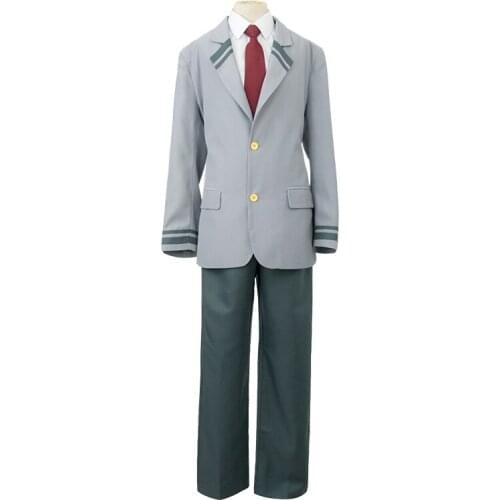 Anime My Hero Academia COS clothing bakugou katsuki Midoriya Izuku cosplay full school uniform