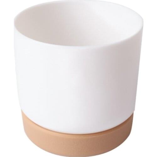 Plastic Imitation Ceramic Succulent Plant Pots Flower Pot-Large/Small Plant Pots for c.ctus High Strength Plant Pots