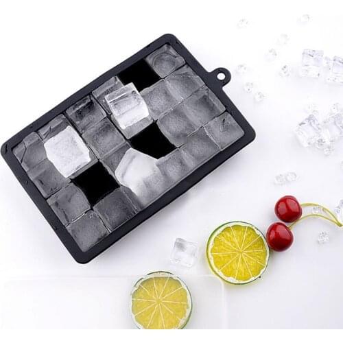 Ice Tray Honeycomb Shape Not Easily Deformed Cold Heat Resistant Jelly Ice Cube Mold Box for Bar