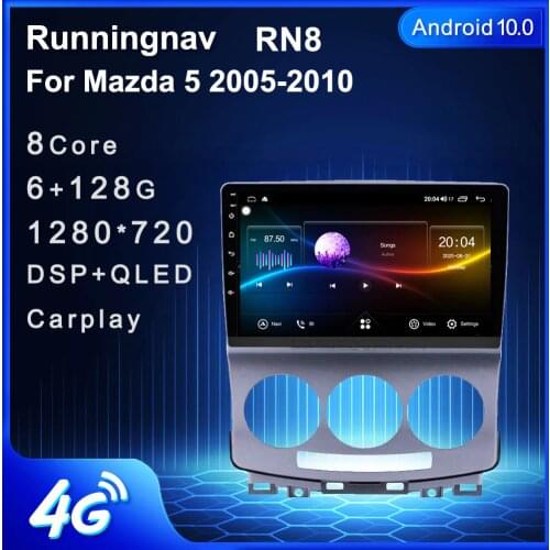 Runningnav For Mazda 5 2005-2010 Android Car Radio Multimedia Video Player Navigation GPS