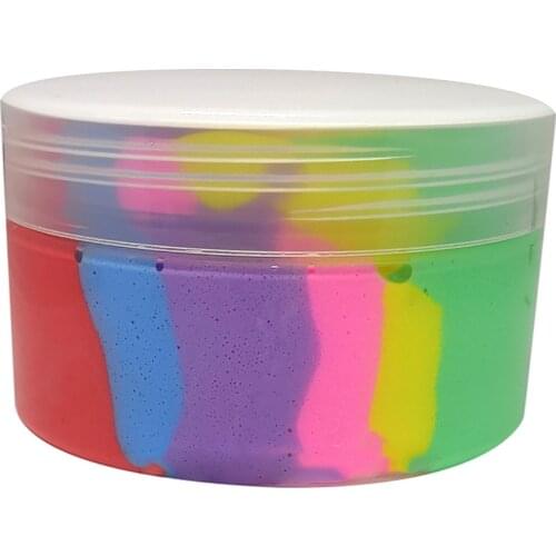 Slime 100ml Beautiful Mixing Slimes Fluffy Floam Slime Scented Stress Slime Kit Relief Kids Sludge Toy слаймы от марии омг