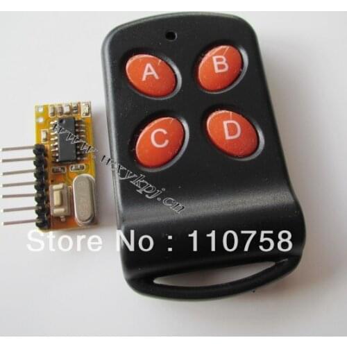 ASK Super-heterodyne rf transmitter and receiver module latch opener receiver module 433.92mhz transmitter receiver module