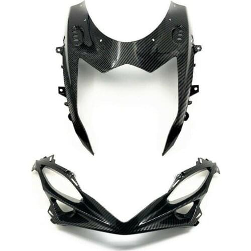 Carbon Fiber Pattern Front Nose Headlight Upper Fairing Cowl for Suzuki GSXR 600 750